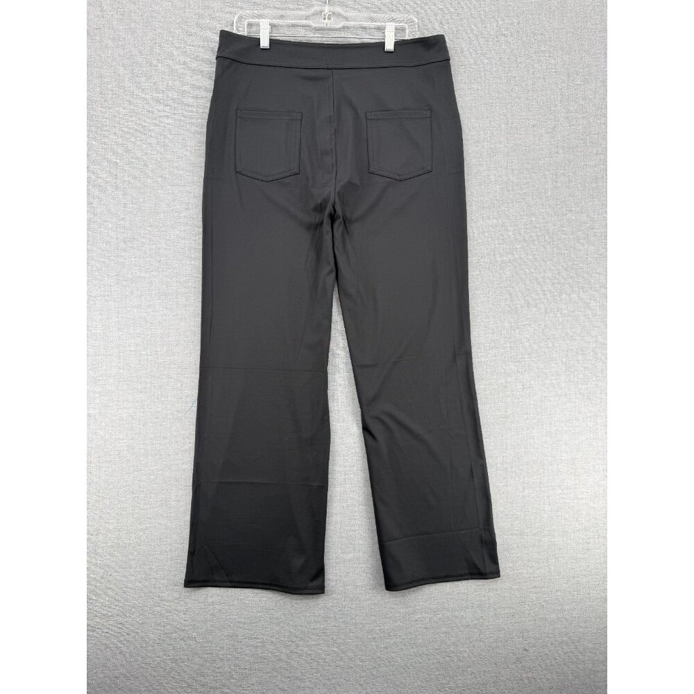 JEKAOYI Casual High Waist Yoga Flare Leg Pants Stretchy Womans 2XL 27" NWT - Picture 2 of 8